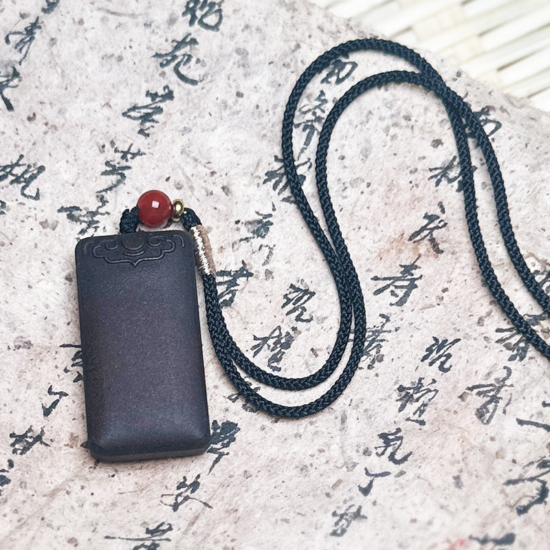 草木琅天然古法手工制作合香牌吉祥如意护身保平安佛牌随身佩戴持久散香
