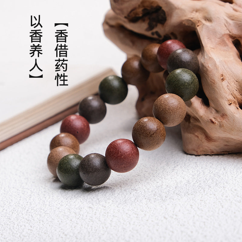 草木琅古法香珠手串天然合香珠【笃耨】手串男女款