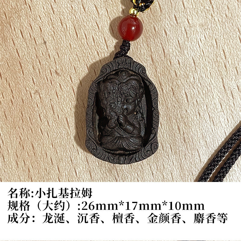 草木琅天然草本香材手工制作龙涎香合香牌吊坠挂件