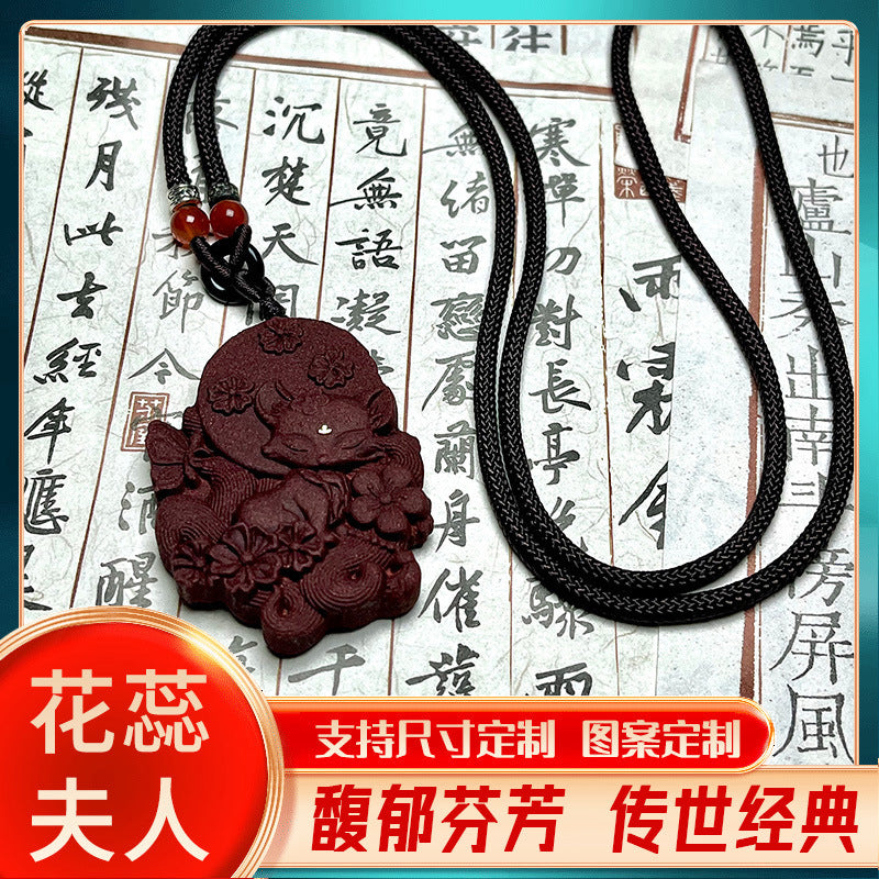 Natural herbal fragrant materials, ancient handmade rose fragrance, Qingqiu Phoenix Nine Tailed Fox stamen Lady pendant wholesale