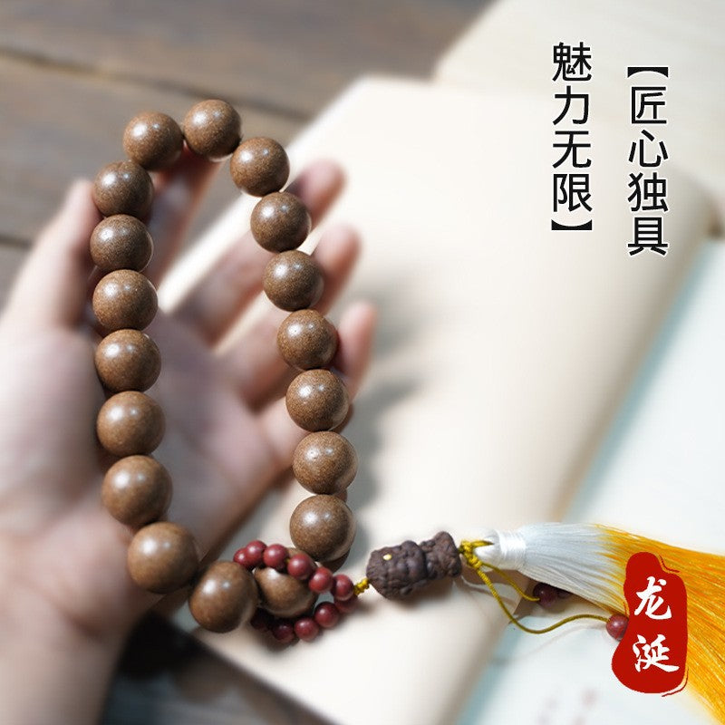 天然古法制作合香珠龙涎香手串精美手持车挂药香持久独特文玩珠