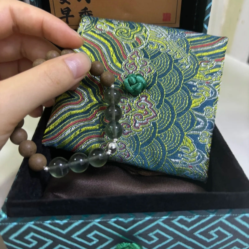 草木琅Qingshan Guiyue Mianyun Anmeng Natural Dream Support Herbal Bracelet
