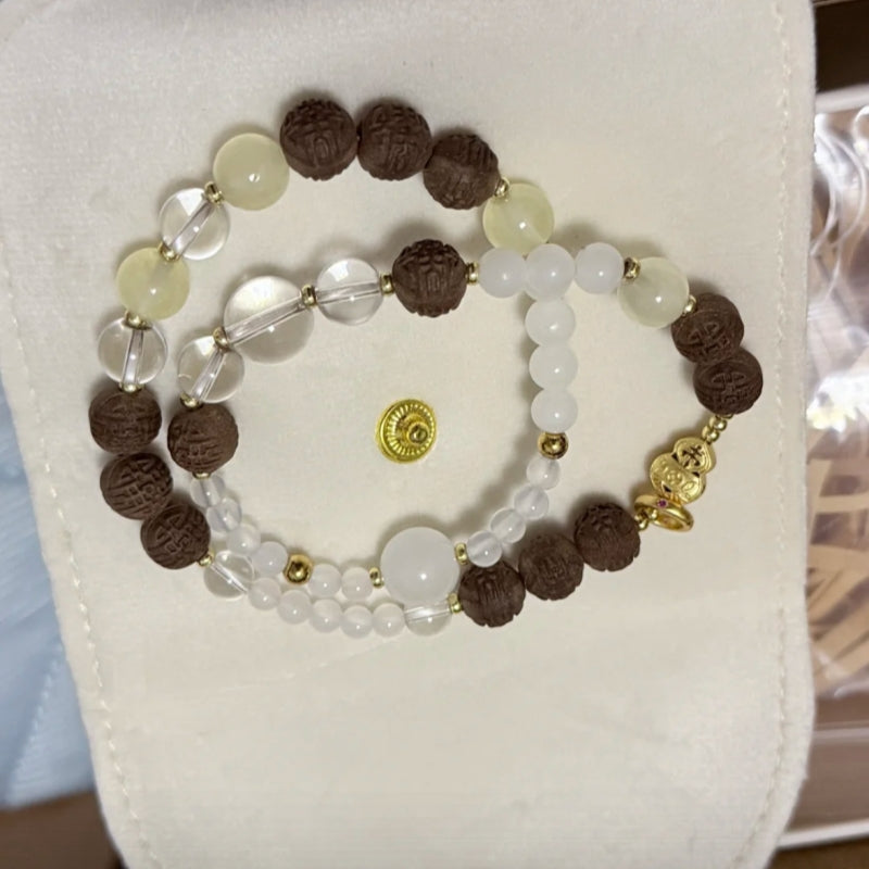 草木琅Yurong Meigui Changqing Natural Rose Herbal Bracelet for Women