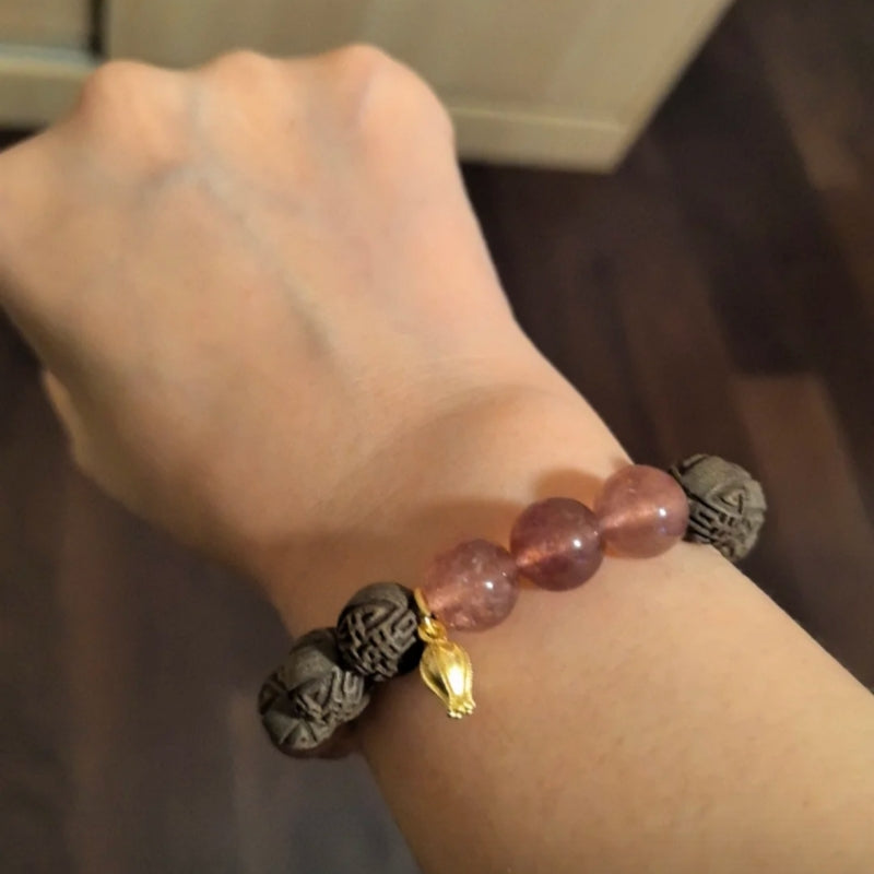 草木琅Tao Xi Baihe Yurong Jade Lily Elegance Wellness Bracelet