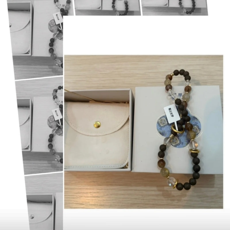 草木琅Fusheng Meigui Changqing Rose Herb Bracelet