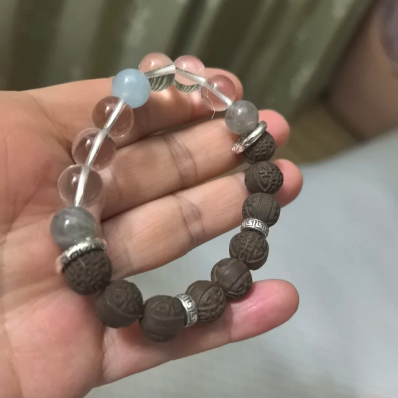 草木琅 Kongyulan: Rose Serenity Handcrafted Bracelet