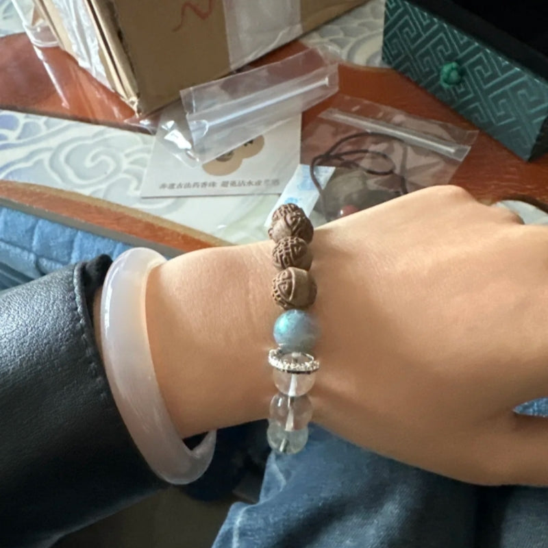 草木琅 Kongyulan: Lily & Magnolia Serenity Bracelet