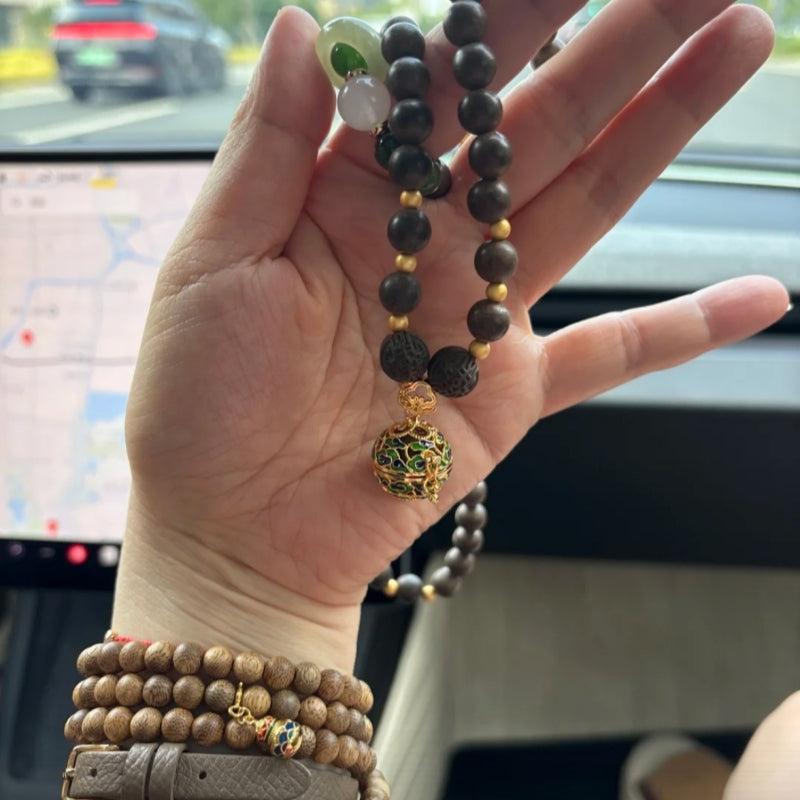 草木琅 Moyu Fang: Lily & Magnolia Serenity Bracelet
