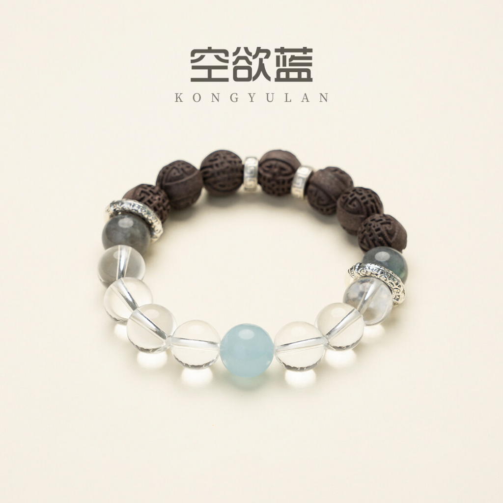 草木琅 Kongyulan: Lily & Magnolia Serenity Bracelet