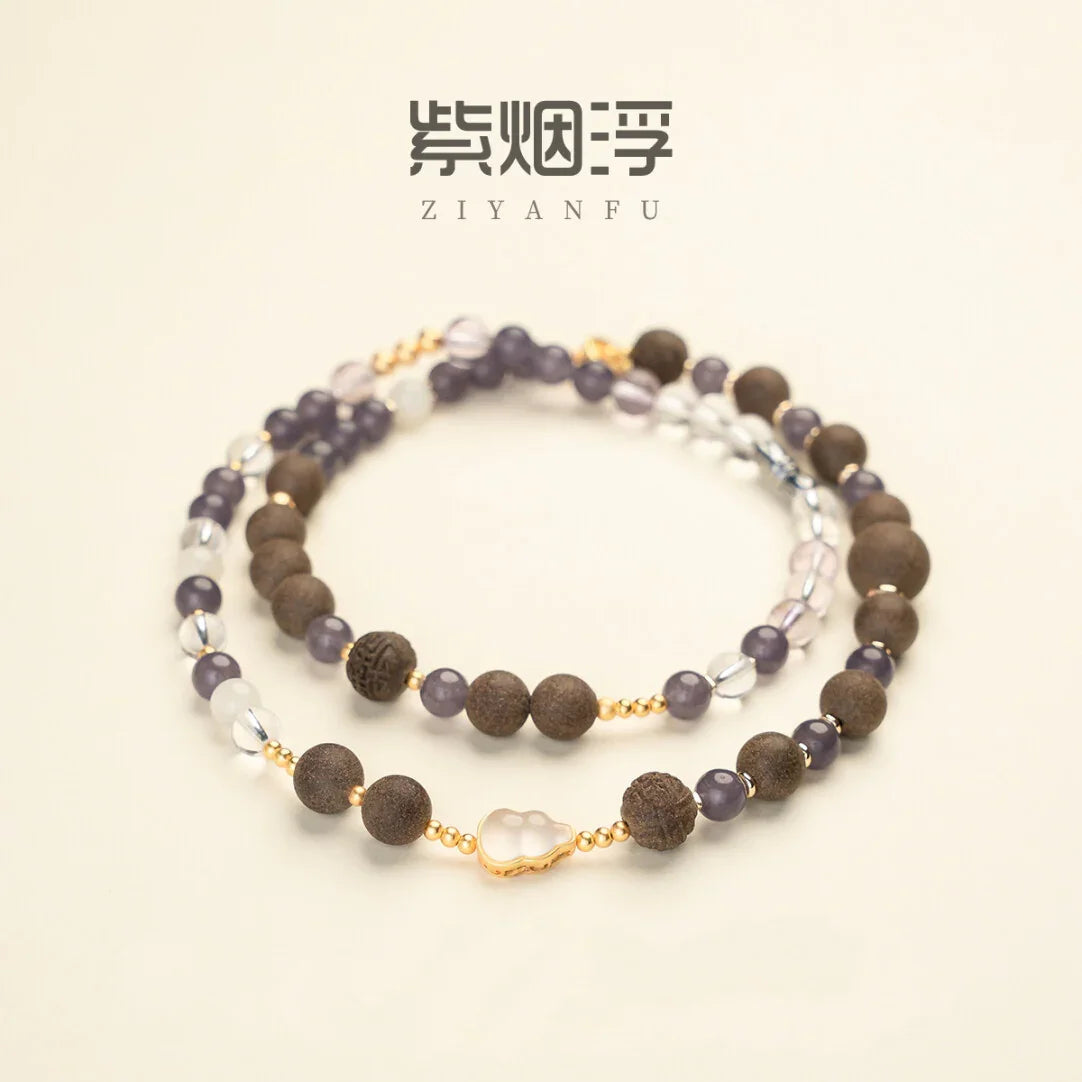 草木琅 Ziyanfu Rose Handcrafted Wellness Bracelet